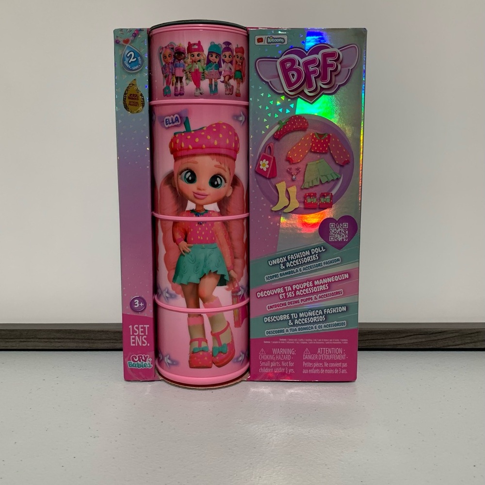 BFF by Cry Babies Ella Fashion Doll-New
